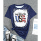 Azura Exchange God Bless the USA Print T-Shirt - XL