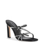 Crystal Embellished High Heel Sandal - 40 EU