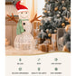 Jingle Jollys Christmas Lights 97cm Snowman 80 LED Decorations